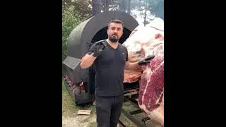 Roasting Whole Camel in Oven | Turkish Food