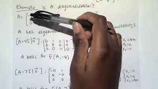 5.3 and 5.4 part 4 - Similarity and Diagonalization