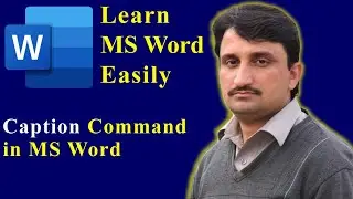 Caption Command in MS Word