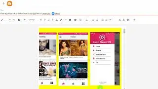 Free Aia WhatsApp Video Status app aia file for makeroid or kodular