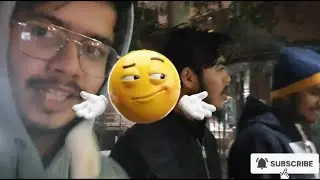 Me and My friend drink tea eat momoes banana vlog 😋 