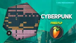 Трек в стиле Cyberpunk в FL Studio 24 (+FREE FLP/Бесплатный FLP) #freeflp #flstudio