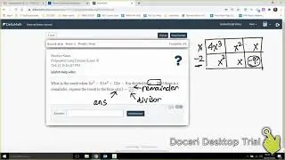 DM Poly Division Level 3 Example