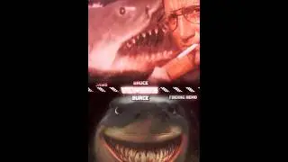 Bruce (Jaws) VS Bruce (Finding Nemo) #jaws #findingnemo #shark #fyp #fypシ゚viral #universal #pixar