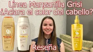 Shampoo Manzanilla Grisi Gold Extra Aclarante, Acondicinador y Loción Capilar Desenredante - Reseña