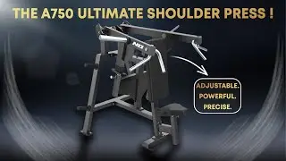 Ultimate A750 Plate Loaded Shoulder Press | Gym Beast Machine by National Bodyline Fitness India 💪🔥