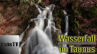 Wasserfall im Taunus - Rombach Langzeitbelichtung - CubeTV - Tim Hering