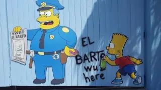 Universal Studios - El Barto wuz here (HD)