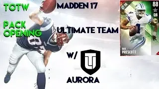 TOTW PACK OPENING - MADDEN 17 ULTIMATE TEAM GAMEPLAY