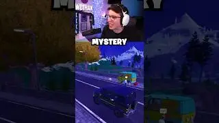 ТАИНСТВЕННАЯ МАШИНА на карте Fortnite...