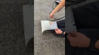 Installation et repositionnement de moquette #rev&ecirc;tement #moquette #am&eacute;nagement #stratogrip
