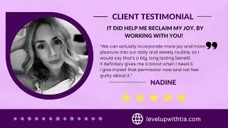 Tia Lynn Coaching: Joy, Sex and Intimacy Coaching Testimonial