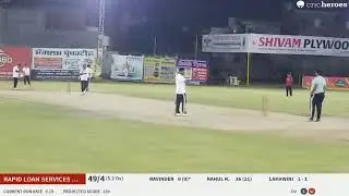 Live Cricket Match | Rapid Loan Services &Raj Footwear vs Botfolio | 02-May-23 07:47 PM 26 overs | M