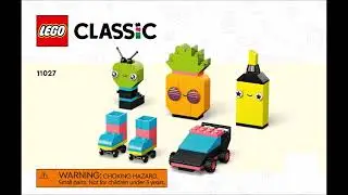 LEGO Instructions | Classic | 11027 | Creative Neon Fun | Creative Fun