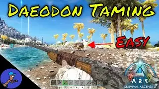 Epic Daeodon Taming Adventure: Raft Trap Strategy Revealed!