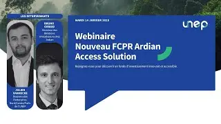 📢 Webinaire Nouveau FCPR Ardian Access Solution I UNEP