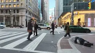Toronto Financial District at Rush Hour