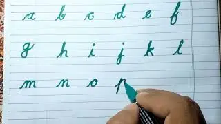 how to write cursive letters | english small letter handwriting | jatno ratno arts