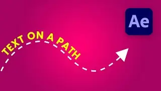 Move Text On A Path | After Effects