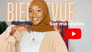 Ma première vidéo YouTube / bienvenue dans mon petit monde