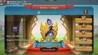 Lords Mobile Baron's Twilight M44+Black Mamba DWQ B2W Vs LAF MMP