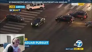XQC reacts to driver making 5head play and bumbling cop