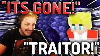 Philza DESTROYS TommyInnit's COBBLESTONE TOWER! (dream smp)