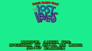 *Former WR* The Lost Levels Category Extensions Warpful (Luigi, FDS) Speedrun in 26:41 w/o loads!