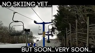Пока кататься на лыжах нельзя... Но скоро!