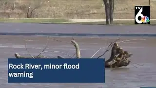 Rock River Minor Flood Warning, 5p