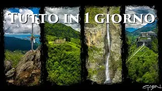 Tutto in un giorno - Costafiorita (1760m), Castel Borello, Cascate di Novalesa, Forte di Exilles