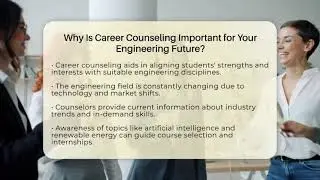 Why Is Career Counseling Important for Your Engineering Future? - Your Engineering Future