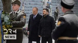 WATCH: Polish Prime Minister Donald Tusk Pays Tribute to Fallen Ukrainian Soldiers in Kyiv | AC1Z