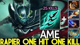 AME [Phantom Assassin] Powerful Divine Rapier One Hit One Kill Dota 2