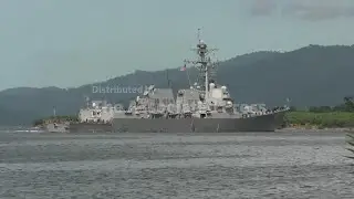 US warship docks in Trinidad and Tobago, prompting protests