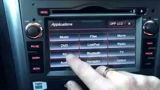 DriveAudio professional navigation unit for Vauxhall Antara 2013