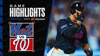 Nationals vs. Mets Game Highlights (9/19/25) | MLB Highlights
