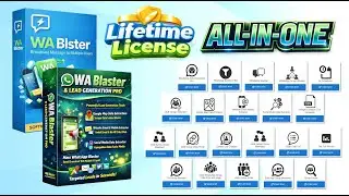 🚀 PRO WhatsApp Blaster 2026 + Data Extraction + WaCRM + Lead Generation [All-In-One]