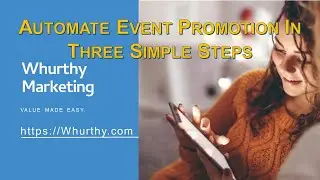 Automate Event Promotion in Three Simple Steps