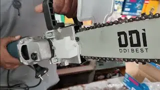 How to Bosch Grinder Gws 600 Machine Chain saw  Fiting 🤯🔥#trending #powertools #chainsaw #tools