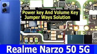 REALME NARZO 50 5G Power key And Volume Key Jumper Ways Solution