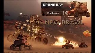 We ARE a DRONE??!! NEW BRAWL Crossout event Droneday