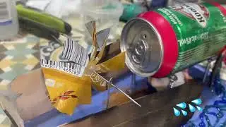 CASI QUEMAMOS MI CASA POR CULPA DE UN PROYECTO DEL INSTITUTO!!! 😭🔥🔥  (maquina de vapor casera) 🆘