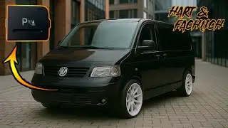 VW T5 Multivan ► Einparkhilfe Taster PDC Schalter ausbauen