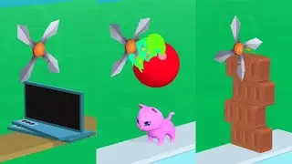 Don't Slice The Cats - Very Satisfying and Relaxing ASMR Slicing Game Max Levels