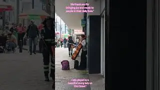 Beautiful cello music played by a beautiful young woman.