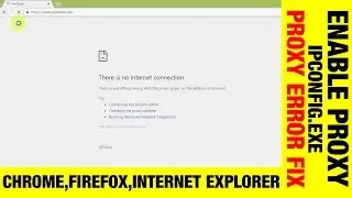 hOw tO EnAbLe PROXY SETTINGs which is disabled by RKILL | (IPCONFIG EXE) | WoRkInG tRiCk