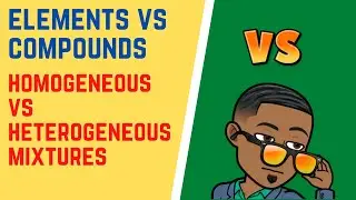 Elements vs  Compounds & Homogeneous vs  Heterogeneous Mixtures, What's the Difference