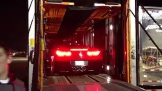 First vin 001; C7 Vette Loaded for transport