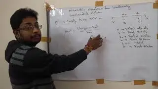 velocity time relation : Physics Class 11 , 12: Part 11